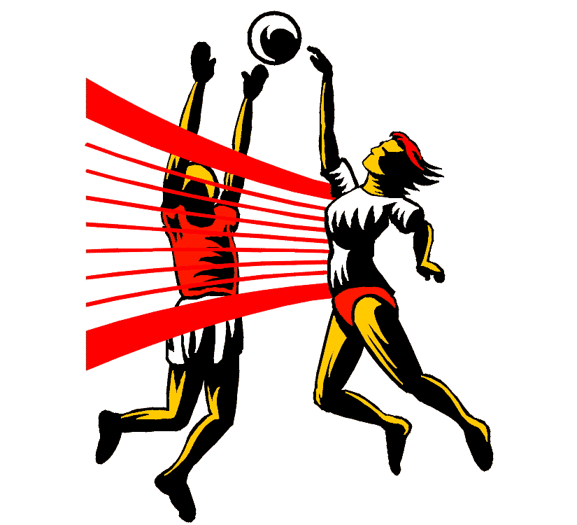 volleyball team clipart - photo #5